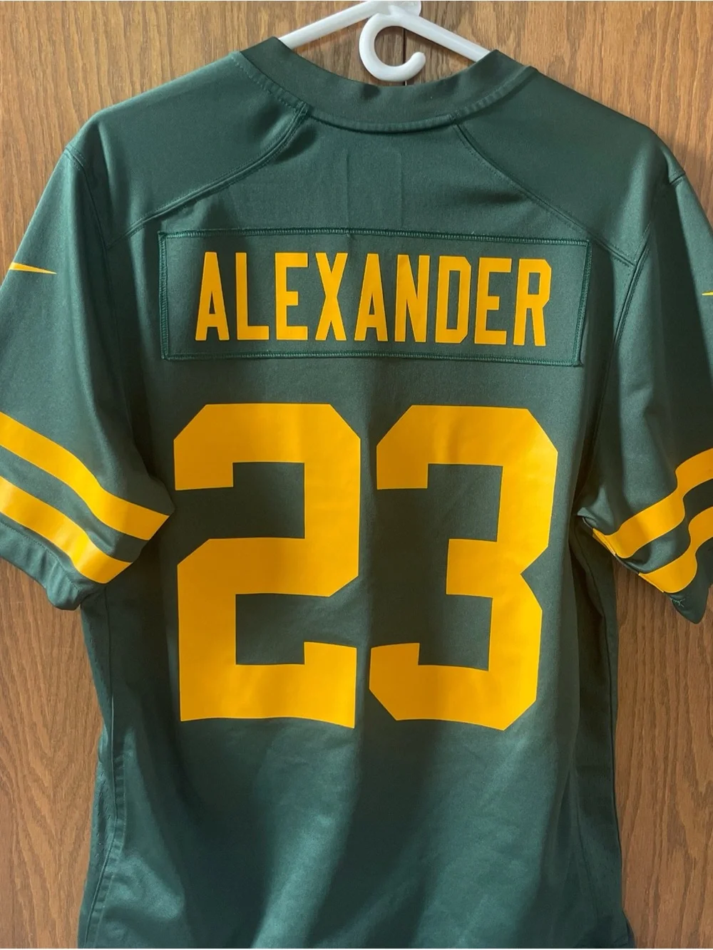 Nike Retro NFL Green Bay Packers Football Jersey Mens Small #23- Jaire Alexander